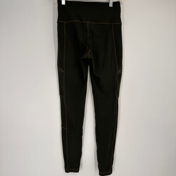 Athleta Green Metro Drifter High Rise Tight Leggings Size Small - Picture 4 of 8